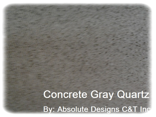 Concrete Gray Quartz Surface