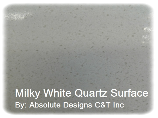 Milky White Quartz Surface