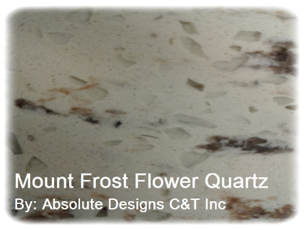 Mount Frost Flower Quartz Surface