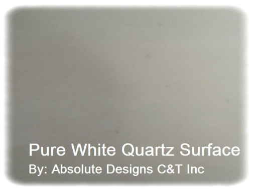 Pure White Quartz Surface