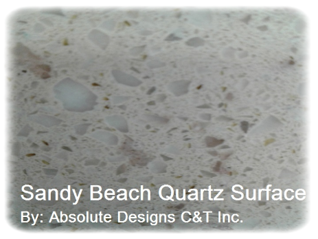 Sandy Beach Quartz Surface