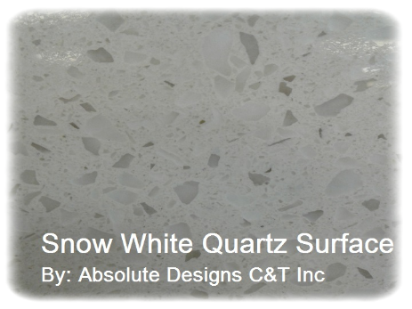 Snow White Quartz Surface